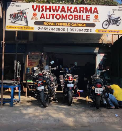 Vishwakarma Auto — Royal Enfield garage in Pune